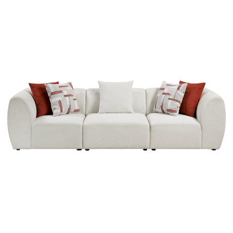 Franz Beige Chenille 5-Piece Modular Sectional from Homelegance - Luna Furniture