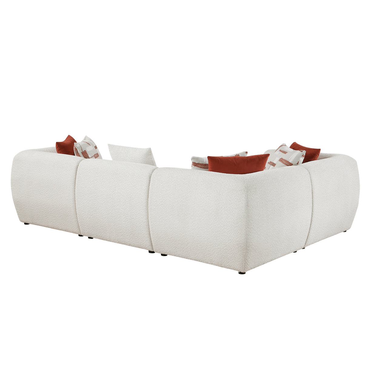 Franz Beige Chenille 4-Piece Modular Sectional from Homelegance - Luna Furniture