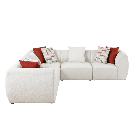 Franz Beige Chenille 3-Piece Modular Sofa from Homelegance - Luna Furniture