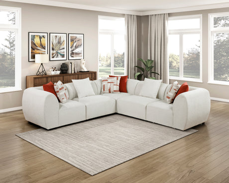 Franz Beige Chenille 3-Piece Modular Sofa from Homelegance - Luna Furniture