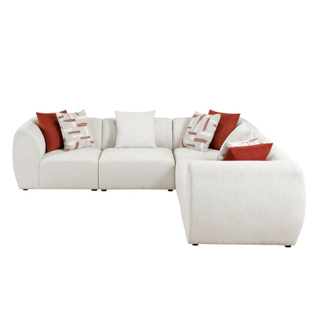 Franz Beige Chenille 3-Piece Modular Sofa from Homelegance - Luna Furniture