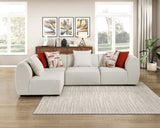 Franz Beige Chenille 4-Piece Modular Sectional from Homelegance - Luna Furniture