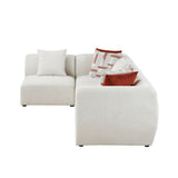 Franz Beige Chenille 4-Piece Modular Sectional from Homelegance - Luna Furniture