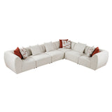 Franz Beige Chenille 6-Piece Modular Sectional from Homelegance - Luna Furniture