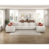 Franz Beige Chenille 7-Piece Modular Sectional from Homelegance - Luna Furniture