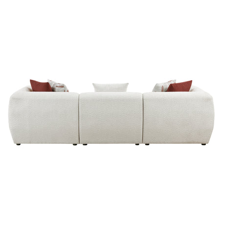 Franz Beige Chenille 3-Piece Modular Sofa from Homelegance - Luna Furniture