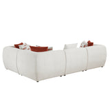 Franz Beige Chenille 4-Piece Modular Sectional from Homelegance - Luna Furniture