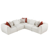 Franz Beige Chenille 5-Piece Modular Sectional from Homelegance - Luna Furniture
