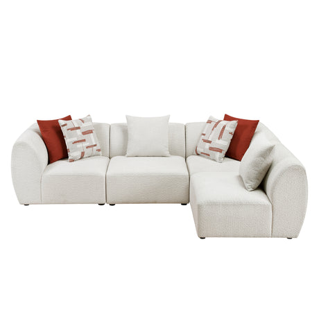 9669CN*42CR2AC (4)4-Piece Modular Sectional from Homelegance - Luna Furniture