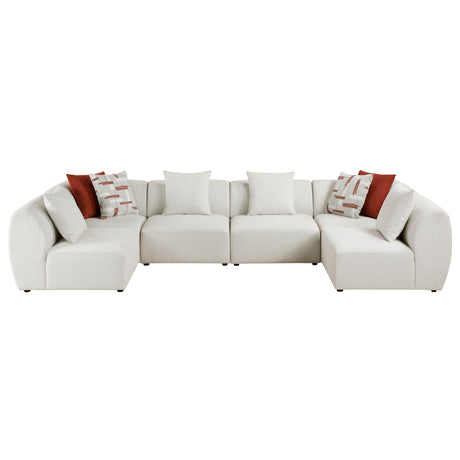 Franz Beige Chenille 6-Piece Modular Sectional from Homelegance - Luna Furniture