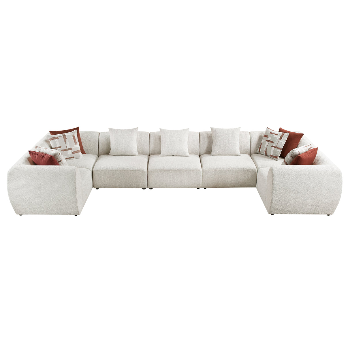9669CN*74CR3AC (7)7-Piece Modular Sectional from Homelegance - Luna Furniture