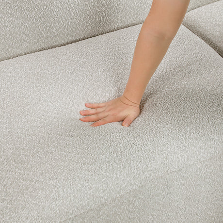 Franz Beige Chenille 7-Piece Modular Sectional from Homelegance - Luna Furniture