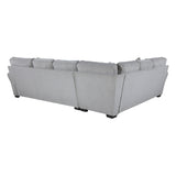 Kieran Gray 2-Piece Reversible Sectional from Homelegance - Luna Furniture