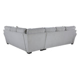Kieran Gray 2-Piece Reversible Sectional from Homelegance - Luna Furniture