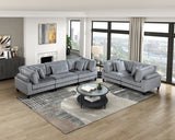 Robstown Gray 6-Piece Modular Sectional from Homelegance - Luna Furniture