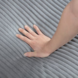 Robstown Gray 4-Piece Modular Sectional with Otttoman from Homelegance - Luna Furniture