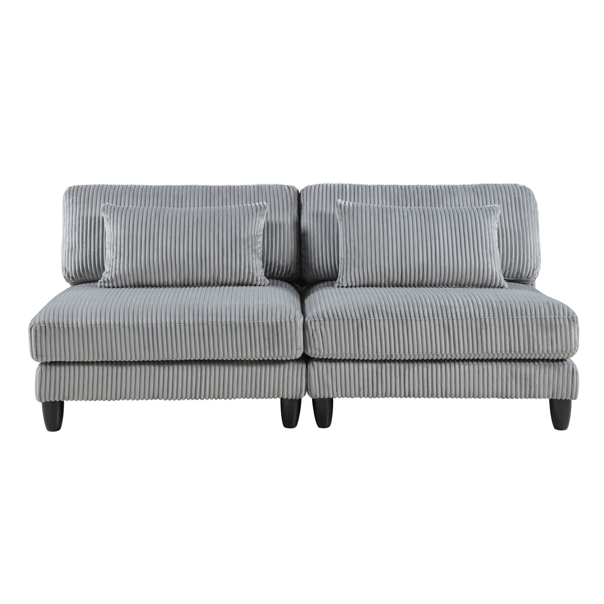 Robstown Gray 6-Piece Modular Sectional from Homelegance - Luna Furniture