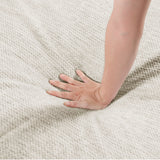 Robstown Beige Ottoman from Homelegance - Luna Furniture