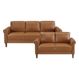 Hector Brown Sofa from Homelegance - Luna Furniture