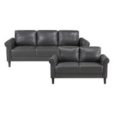 Hector Dark Gray Chair from Homelegance - Luna Furniture