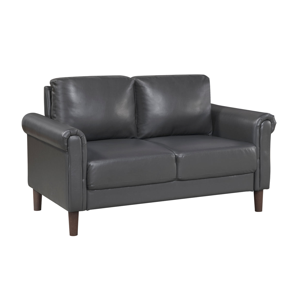 Hector Dark Gray Chair from Homelegance - Luna Furniture