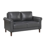 Hector Dark Gray Chair from Homelegance - Luna Furniture