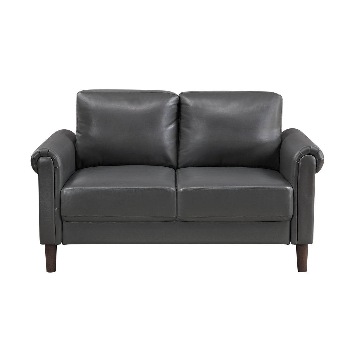 Hector Dark Gray Chair from Homelegance - Luna Furniture