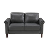 Hector Dark Gray Chair from Homelegance - Luna Furniture