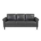 Hector Dark Gray Chair from Homelegance - Luna Furniture