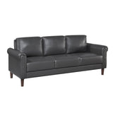 Hector Dark Gray Chair from Homelegance - Luna Furniture