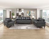 Hector Dark Gray Loveseat from Homelegance - Luna Furniture