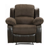 9700FCP-1 chocolate RECLINING CHAIR from Homelegance - Luna Furniture