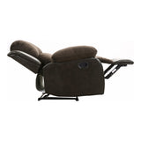 9700FCP-1 chocolate RECLINING CHAIR from Homelegance - Luna Furniture
