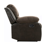 9700FCP-1 chocolate RECLINING CHAIR from Homelegance - Luna Furniture