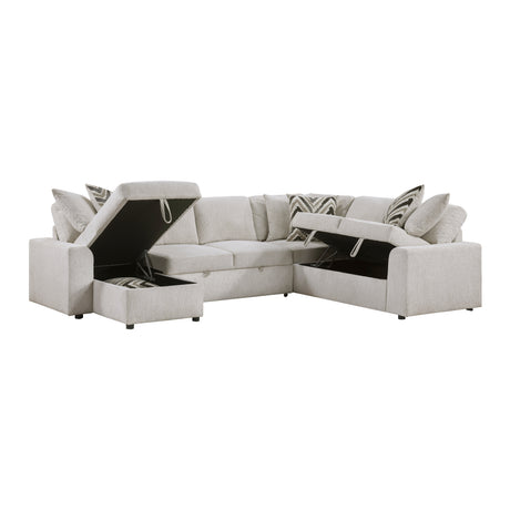 Hector Dark Gray Loveseat from Homelegance - Luna Furniture