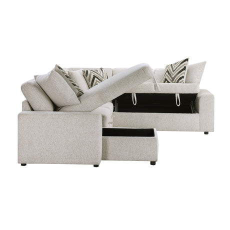 Hector Dark Gray Loveseat from Homelegance - Luna Furniture
