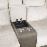 Harriette Gray Reclining Chair from Homelegance - Luna Furniture