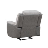 Harriette Beige/Brown Double Reclining Sofa from Homelegance - Luna Furniture