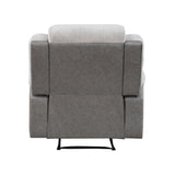 Harriette Beige/Brown Double Reclining Sofa from Homelegance - Luna Furniture