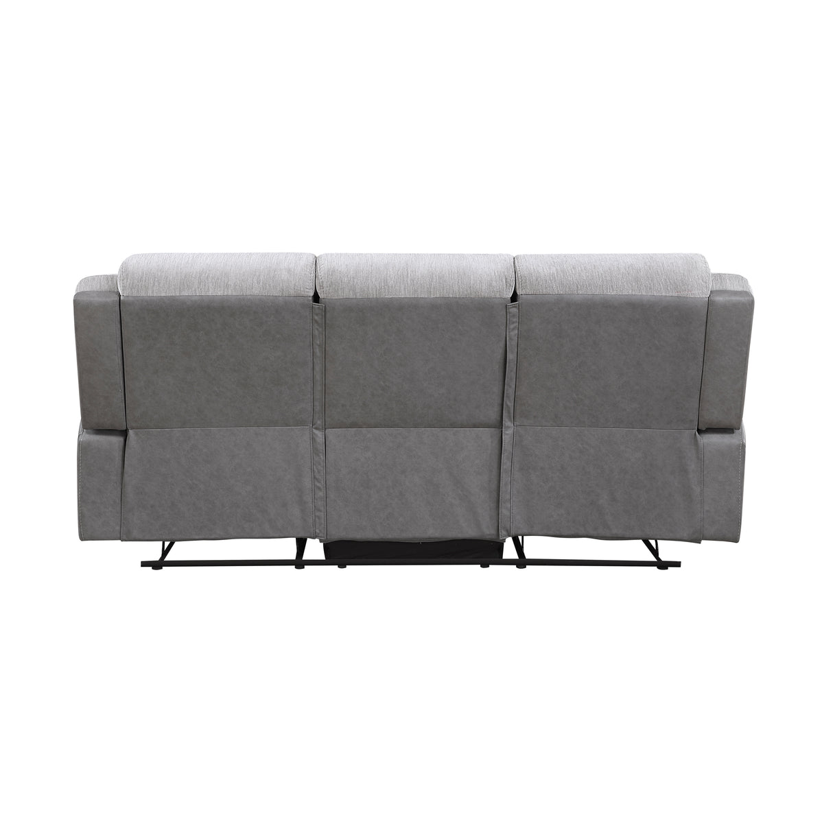 Harriette Gray Double Reclining Loveseat with Center Console