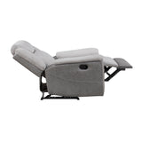 Harriette Gray Reclining Chair from Homelegance - Luna Furniture