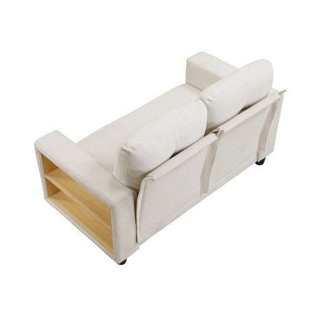 Harriette Gray Double Reclining Sofa from Homelegance - Luna Furniture