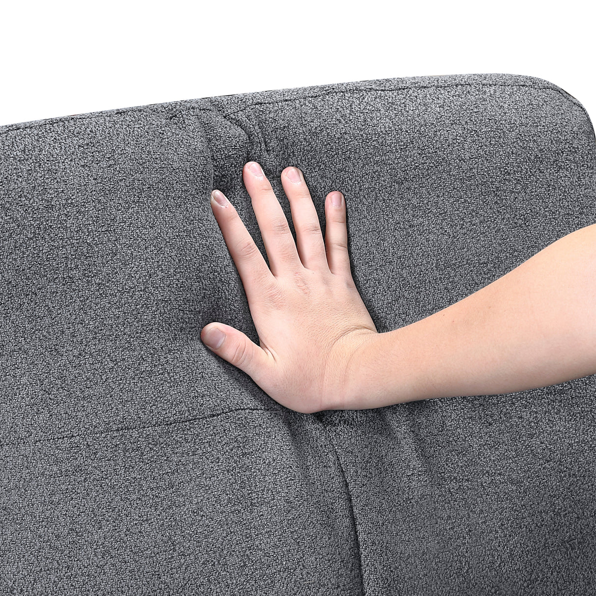 Desmond Gray 2-Piece Armless Sleeper Section with Charging Ports from Homelegance - Luna Furniture