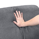 Desmond Gray 2-Piece Armless Sleeper Section with Charging Ports from Homelegance - Luna Furniture