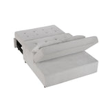 Desmond Gray 2-Piece Armless Sleeper Section with Charging Ports from Homelegance - Luna Furniture