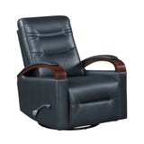 9708NV-1SW Swivel Glider Reclining Chair from Homelegance - Luna Furniture