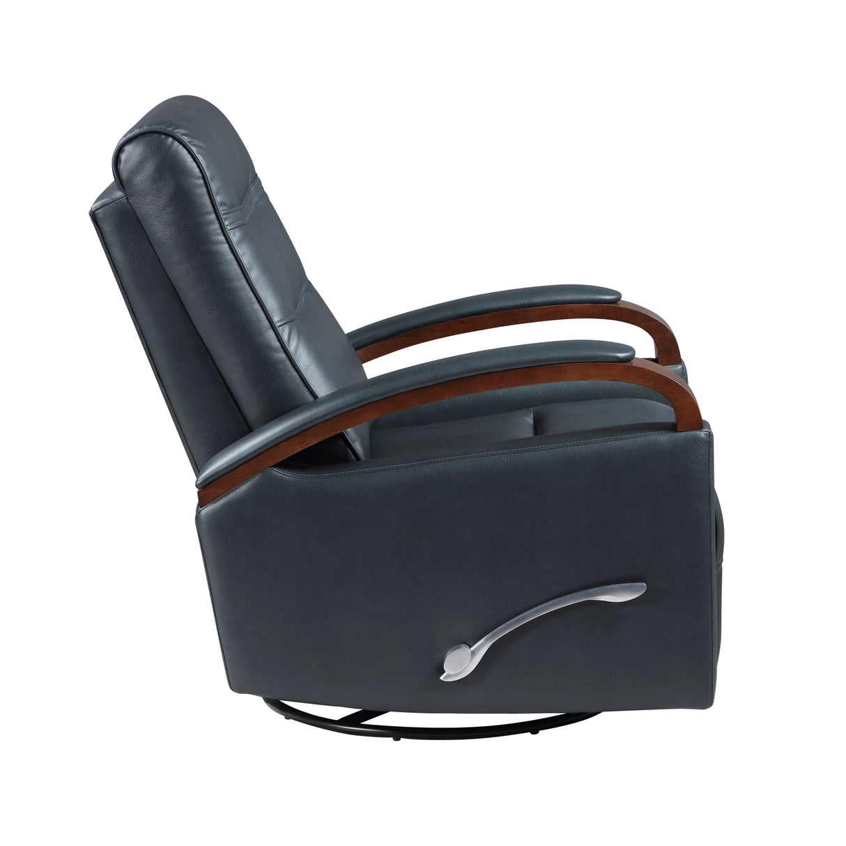 9708NV-1SW Swivel Glider Reclining Chair from Homelegance - Luna Furniture