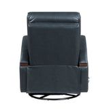 9708NV-1SW Swivel Glider Reclining Chair from Homelegance - Luna Furniture