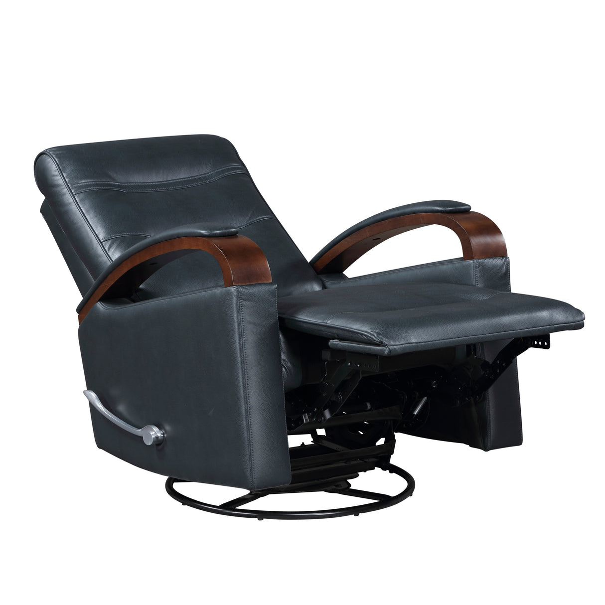 9708NV-1SW Swivel Glider Reclining Chair from Homelegance - Luna Furniture
