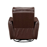 9713BRW-1SW Swivel Glider Reclining Chair from Homelegance - Luna Furniture